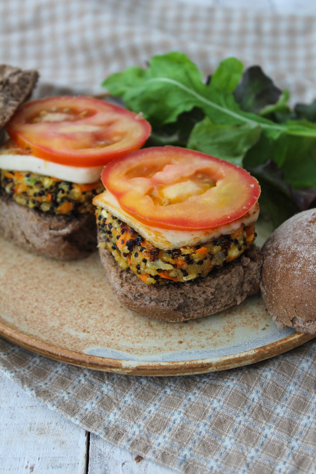 Hamb Rguer De Quinua E Cenoura Santo Legume