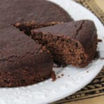 Bolo de chocolate com farinha de arroz