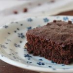 Brownie de chocolate vegano